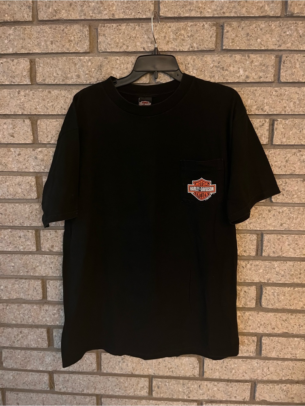 Vintage Harley Davidson Golden Gate Sausalito CA T-Shirt XL Made USA Pocket